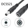 DC Power 1 Female to 2 Male Splitter Cable,0.45m/18in DC 5.5mm x 2.1mm Y Splitter Adapter Wire,for CCTV Security Surveillance,LED Lights Light etc DC 5521 Equipment(2Pcs) view 4