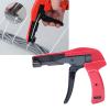 Janzoom Cable Tie Tool, 2 in 1 Fastening & Cutting, High Carbon Steel, Red, 2.4-4.8mm Nylon Cable Tie view 4