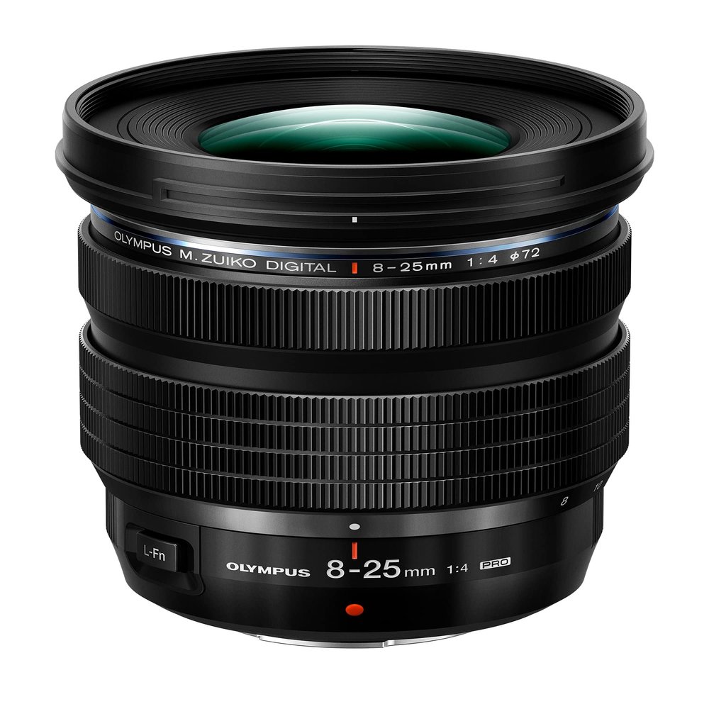 OM Digital Solutions M.Zuiko Digital ED 8-25mm F4.0 PRO Lens, Black (Renewed)