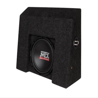 MTX Powered 10" Subwoofer Sub for 2007-2016 Chevrolet Silverado/GMC Sierra Crew