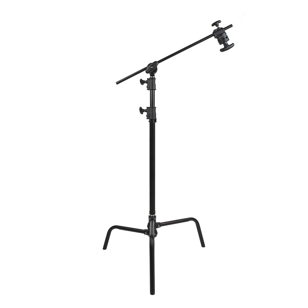 ProMaster Professional C-Stand Kit with Turtle Base 7.5' - Black, (Model 5736)