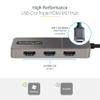 StarTech.com 3-Port USB-C Multi-Monitor Adapter, USB Type-C to 3x HDMI MST Hub, Triple 4K 60Hz HDMI Laptop Display Extender / Splitter, HDR, Extra-Long Built-In Cable, Windows (MST14CD123HD) view 3
