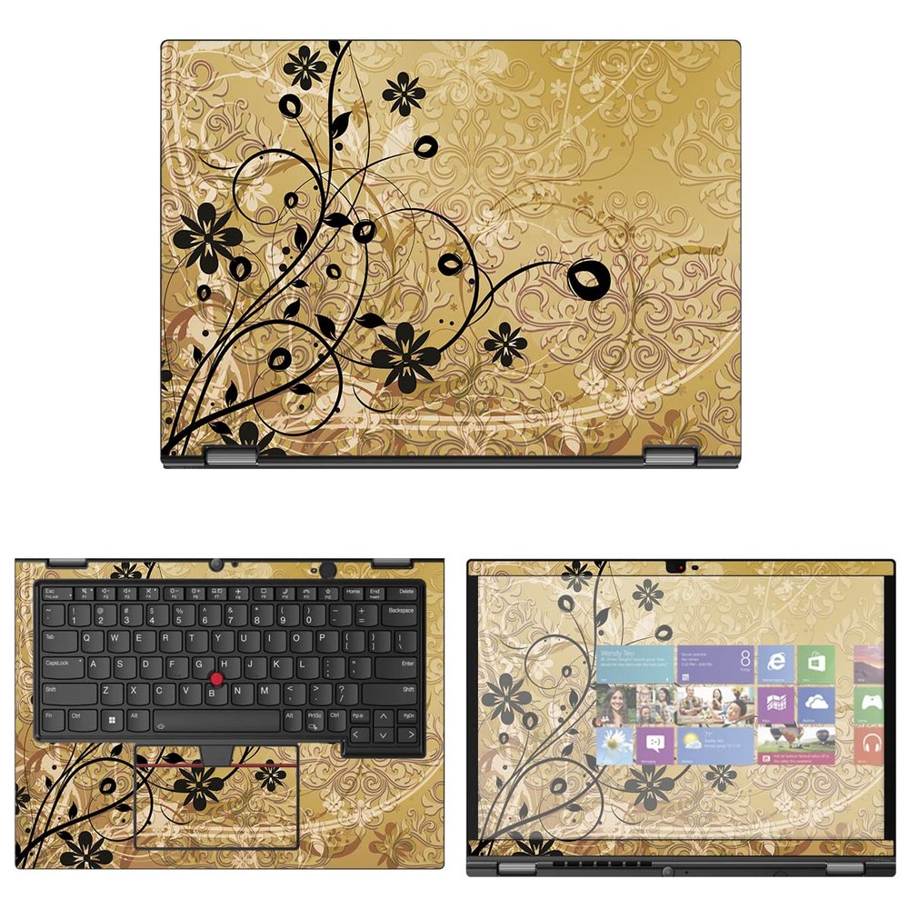 Decalrus - Protective Decal Sticker for The Lenovo ThinkPad L13 Yoga (3rd Gen.) 2-in-1 (13.3" Screen) case Cover wrap LEthnkpdYoga_L13gen3-167