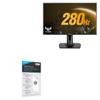 BoxWave Screen Protector Compatible with ASUS TUF Gaming (VG279QM) - ClearTouch Crystal (2-Pack), HD Film Skin - Shields from Scratches view 1