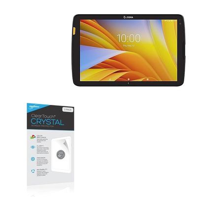 BoxWave Screen Protector Compatible with Zebra ET40 (10.1 in) - ClearTouch Crystal (2-Pack), HD Film Skin - Shields from Scratches