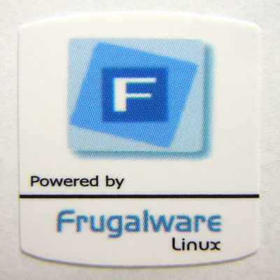 VATH Powered by Frugalware Linux Sticker 19 x 24mm [524]