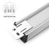 16 Outlet Plugs Heavy Duty Metal Power Strip, Aluminum Workshop Socket with 10 FT Long Cord and Power Switch. 15A, 125V, 1875W Silver view 4