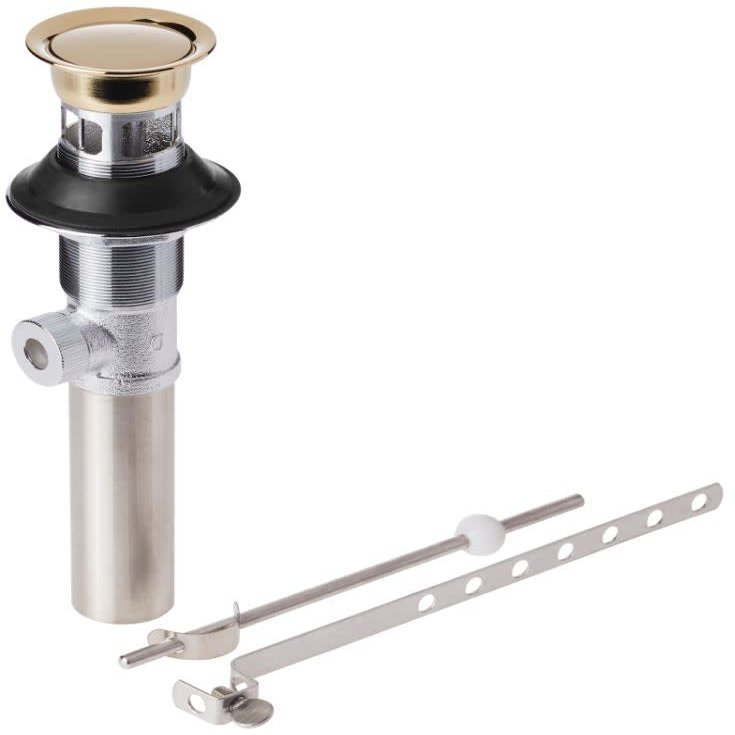 Kohler, 1035350-2MB, Drain with Overflow, Vibrant Brushed Moderne Brass