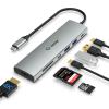 TOTU 18-in-1 Thunderbolt 3 Docking Station(8K DP)& 7 in 1 4K HDMI USB C Hub view 4
