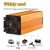 TOOJUN 1000W Inverter 12V/24V to 110V Car Pure Sine Wave Power Inverter Converter with Remote Control and Dual Voltage Intelligent Identification for Home,12V-110V view 2
