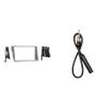 Metra 95-8903S Double DIN Installation Dash Kit for 2010 Subaru Legacy and Outback (Silver) & Metra 44-EC12 12-Inches Antenna Extension Cable view 1