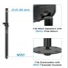 Vondynote Set of 2 Speaker Poles for Subwoofer 35mm Speaker Pole Mount Height Adjustable Fits M20 Threaded Mount view 3