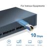 10Gb SFP+ RJ45 Transceiver, 10GBASE-T SFP to Ethernet Module, 10 gigabit SFP Copper RJ-45 30m, 10g Networking Optical Fiber mini gbic Generic Compatible for 200 Vendors view 3