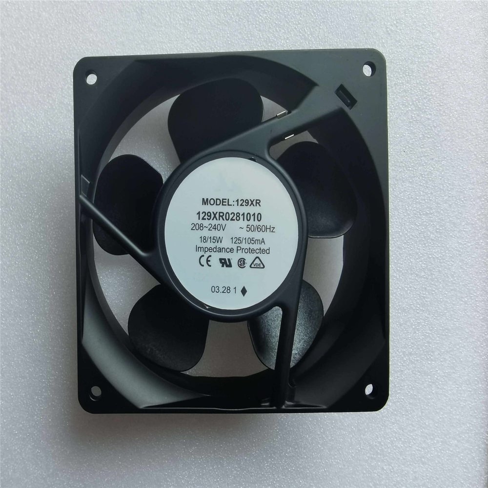 129XR0281010 AC208-240V 125/105A 18/15W 12038 12cm 2-pin Cooling Fan