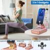 JTEMAN Cell Phone Stand with Bluetooth Speaker,Brithday Gifts for Men Women,Phone Speaker Amplifier,Kitchen Gadgets for Men,Phone Holder for Desk - Rose Gold view 2
