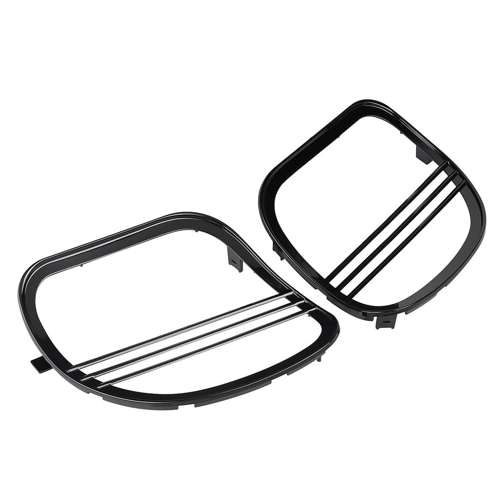 XMMT Motorcycle Tri-Line Speaker Grills Front Fairing Speaker Cover Covers Fit for Harley Road Glide FLTRX FLTRK FLTRXS FLTRUSE FLTRXSE 2015-2023 Black 1 Pair