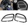 XMMT Motorcycle Tri-Line Speaker Grills Front Fairing Speaker Cover Covers Fit for Harley Road Glide FLTRX FLTRK FLTRXS FLTRUSE FLTRXSE 2015-2023 Black 1 Pair view 2
