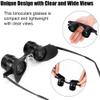Hands-Free Binocular Glasses Hand-Free Telescope Professional 10X Fishing Binoculars for Fishing Bird Watching, Sports, Concerts, Theater, TV, Sight Seeing, Opera Glasses(Green Film Optics) view 4