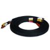 TUDIN 15FT 3 RCA to 3 RCA Composite Cable Video Stereo Audio AV TV DVD Gold Plated view 1