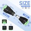 ANLINK 10 Pairs (10 x Male + 10 x Female) 12V 5.5mm x 2.1mm DC Power Jack Plug Adapter Connector for LED Strip, CCTV Security Camera, and More view 2