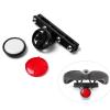 Bike Mount Hidden for AirTag, Anti-Theft Waterproof Protective Case Bike GPS Tracker Holder Compatible with Garmin Varia/Bike/Electric Bicycle/Scooter(Screw-on Version) view 2