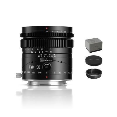 TTArtisan Tilt 50mm f1.4 Lens Full Frame Manual Focus Portrait Lenses Large Aperture Compatiable with L Mount T TL TL2 CL and FP FPL S1 S1M S1R S1RM S1H S1K S5 S5K S5C (APS-C Mode)