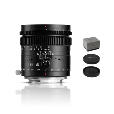 TTArtisan Tilt 50mm f1.4 Lens Full Frame Manual Focus Portrait Lenses Mirrorless Camera for E Mount A7 A7R A7S Series A7C A9 A9II A1 A5100 A6000 A6100 A6400 A6600 NEX-5 NEX-3 Series NEX-7