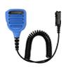 ERIPHA Shoulder Mic Speaker Compatible with Motorola XPR 3000 3000e 3300 3300e 3500 3500e Waterproof IP56 Two Way Radio Speaker Microphone with 3.5mm Jack (Blue) view 1