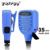 ERIPHA Shoulder Mic Speaker Compatible with Motorola XPR 3000 3000e 3300 3300e 3500 3500e Waterproof IP56 Two Way Radio Speaker Microphone with 3.5mm Jack (Blue) view 3