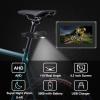 ATOVANKA Bicycle Rear View Camera with 4.3' HD Monitor, Color Night Vision and 110 Wide Angle View, Compatible with E-Bike, Mountain and Road Bikes view 2
