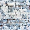 10x10ft Large Old Blue Brick Wall Background Broken Brick Wall Backdrops for Adult Props Portrait Studio view 2