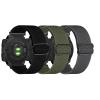 3 Packs Stretchy Nylon Bands Compatible with Garmin Instinct/Instinct 2 Solar/Instinct 3 45mm, 22mm Sport Breathable Wristband for Garmin Instinct Tactical/Solar/Tide/Esports (Black/Gray/Army Green) view 1