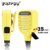 ERIPHA Shoulder Mic Speaker Compatible with Motorola XPR 3000 3000e 3300 3300e 3500 3500e Waterproof IP56 Two Way Radio Speaker Microphone with 3.5mm Jack (Yellow) view 3