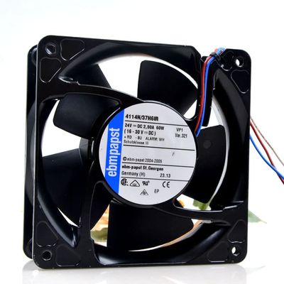 4114N/37H6IR Fan for 24V 2.50A 60W 12038 12CM Cooling Fan