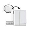 Ring Alarm Magnet Riser | 1 Pack with 3M Adhesive - Easy Mount to Any Doorway, Window, and Entryway | Ring Sensor/Magnet Not Included (1/4 inch) view 2