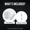 Ring Alarm Magnet Riser | 1 Pack with 3M Adhesive - Easy Mount to Any Doorway, Window, and Entryway | Ring Sensor/Magnet Not Included (1/4 inch) view 4