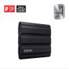 Samsung T7 Shield 4TB Portable SSD - 1050MB/s, Rugged, Water & Dust Resistant, for Content Creators - Black view 2