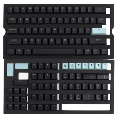 118 Key PBT Seamless Double Shot Ochi Cherry Profile Keycap Set