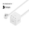 Belkin 6-Outlet Power Cube w/ 3 AC Outlets, 3 USB-A Ports, & 5ft Sturdy Extension Cord - Convenient Compact Cube for Home, Office, Travel, Desktop, & Phone Charger - 4.5 Amps view 2