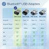 TRENDnet Micro Bluetooth 5.0 USB Adapter, Supports Basic Rate(BR), Bluetooth Low Energy(BLE), Enhanced Data Rate(EDR), 100m (328ft.) Range, Supports Windows OS, Black, TBW-110UB (Pack of 40) view 2