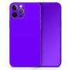 Design Skinz - Compatible with Apple iPhone 5c - Protective Vinyl Decal Skin Cover (Screen Trim & Back Glass Skin) - Solid Purple view 4