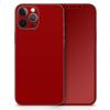 Design Skinz - Compatible with Apple iPhone 5c - Protective Vinyl Decal Skin Cover (Screen Trim & Back Glass Skin) - Solid Dark Red view 4