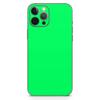Design Skinz - Compatible with Apple iPhone 12 Mini - Protective Vinyl Decal Skin Cover (Screen Trim & Back Glass Skin) - Solid Green V2 view 2