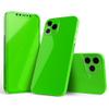 Design Skinz - Compatible with Apple iPhone 6S - Protective Vinyl Decal Skin Cover (Screen Trim & Back Glass Skin) - Solid Lime Green V2 view 1
