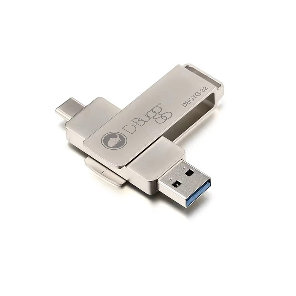 DBugg USB to USB Type C Memory Stick / 128GB/Silver