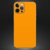Design Skinz - Compatible with Apple iPhone 14 Pro - Protective Vinyl Decal Skin Cover (Screen Trim & Back Glass Skin) - Solid Orange view 3