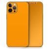 Design Skinz - Compatible with Apple iPhone 14 Pro - Protective Vinyl Decal Skin Cover (Screen Trim & Back Glass Skin) - Solid Orange view 4