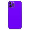 Design Skinz - Compatible with Apple iPhone Xs Max - Protective Vinyl Decal Skin Cover (Screen Trim & Back Glass Skin) - Solid Purple view 2