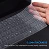 CaseBuy Clear Ultra Thin Keyboard Cover for 2023-2019 Microsoft Surface Laptop 6, 5, 4, 3, 13" & 15" Touchscreen Keyboard Protector Skin (Not Fit 2024-2025 Surface Laptop 7 13.8 & 15") view 3