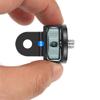 Aluminum Alloy Two-Card Slot 1/4 inch Screw Tripod Adapter 360Rotating Mount Holder for Gopro for Insta360 view 3